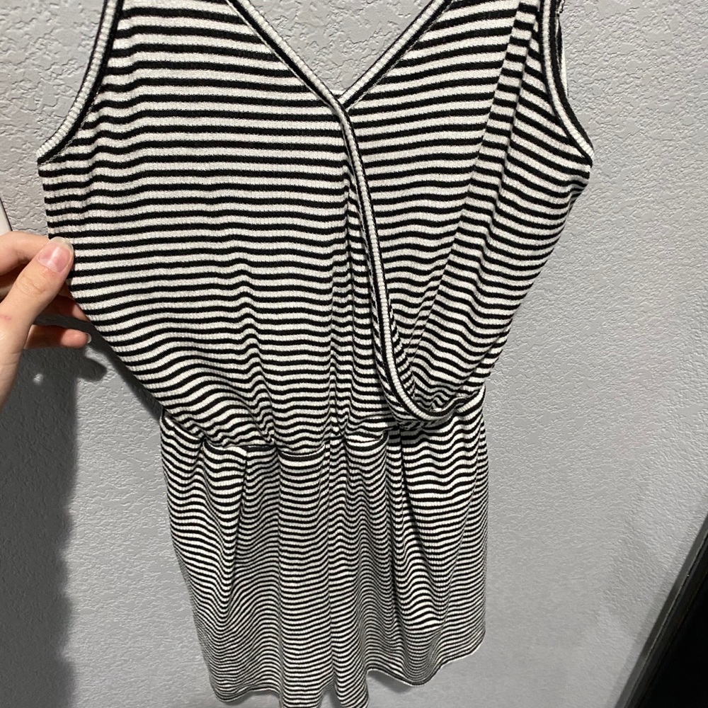 Striped Romper - Picture 3 of 6